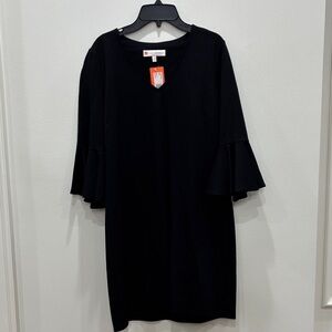 NEVER WORN!! Jude Connally Black Long Sleeve Dress